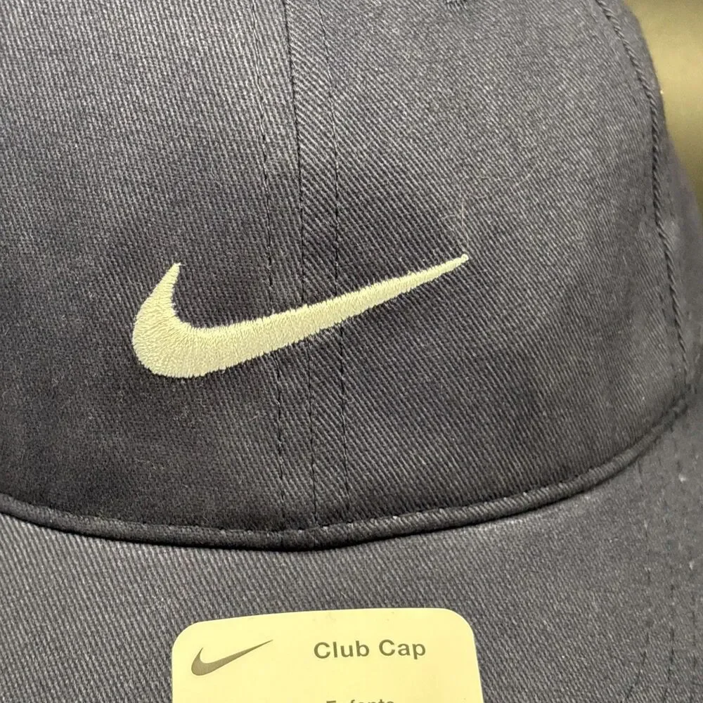 Nike Little Kids Club Cup 4-7 Navy Blue Ajustable Hat NEW
